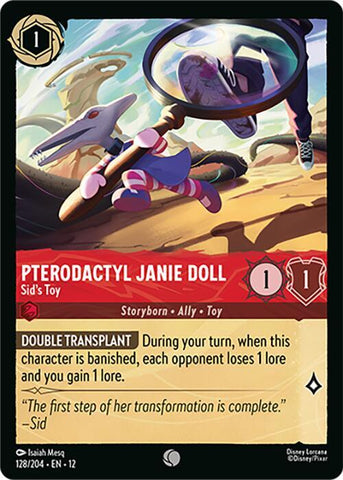 Pterodactyl Janie Doll - Sid's Toy (Wilds Unknown)(12-128/204)(C)