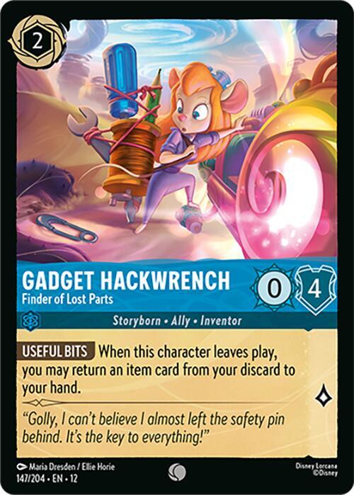 Gadget Hackwrench - Finder of Lost Parts  [Cold Foil] (Wilds Unknown)(12-147/204)(C)