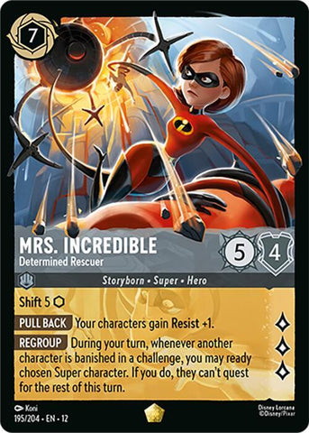 Mrs. Incredible - Determined Rescuer (Wilds Unknown)(12-195/204)(L)