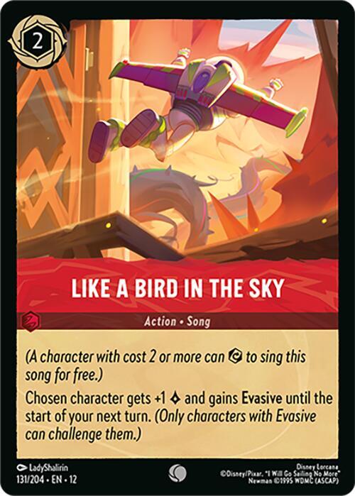 Like A Bird In the Sky  [Cold Foil] (Wilds Unknown)(12-131/204)(C)