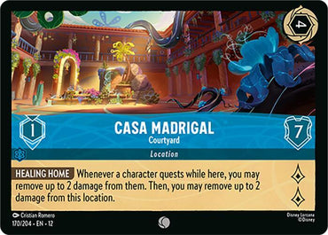 Casa Madrigal - Courtyard  [Cold Foil] (Wilds Unknown)(12-170/204)(C)
