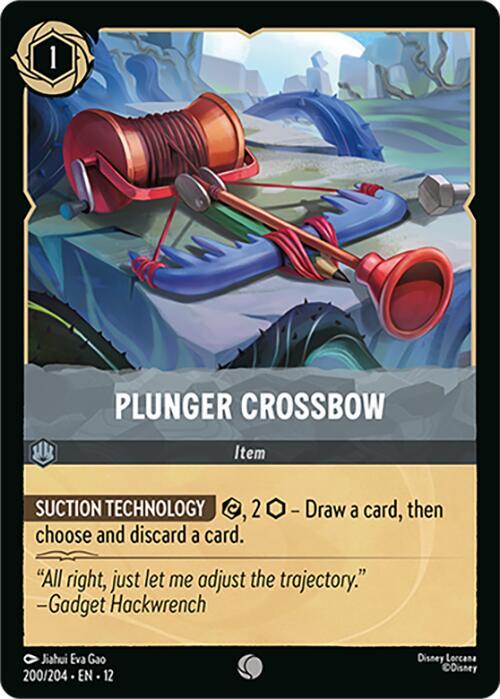 Plunger Crossbow  [Cold Foil] (Wilds Unknown)(12-200/204)(C)