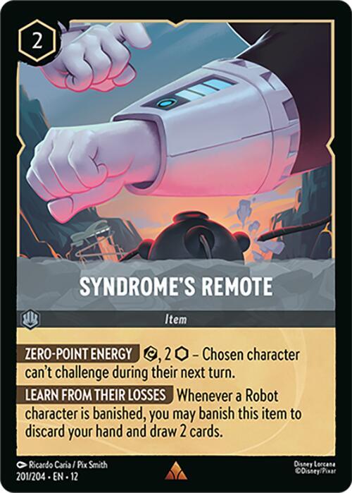 Syndrome's Remote  [Cold Foil] (Wilds Unknown)(12-201/204)(R)