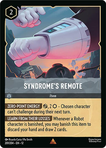 Syndrome's Remote  [Cold Foil] (Wilds Unknown)(12-201/204)(R)