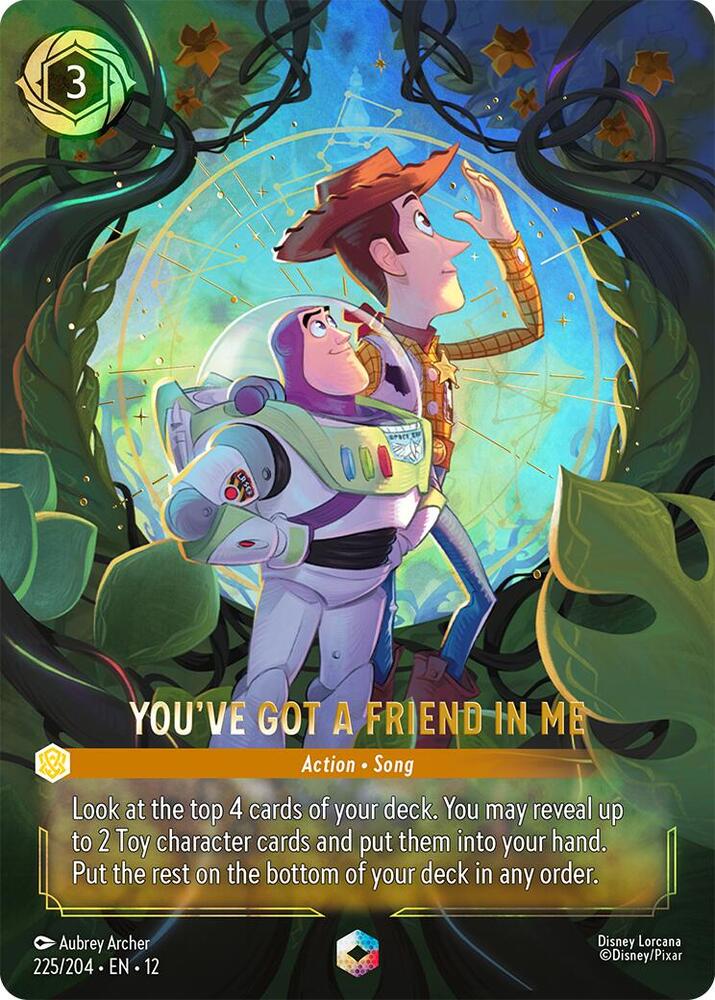 You've Got a Friend in Me (Enchanted)  [Holofoil] (Wilds Unknown)(12-225/204)(EN)