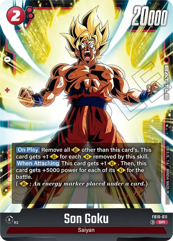 Son Goku [011] [Foil] (FB10-011)(SR)