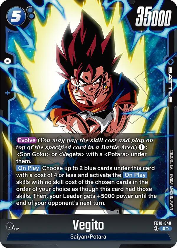Vegito [040] [Foil] (FB10-040)(SR)