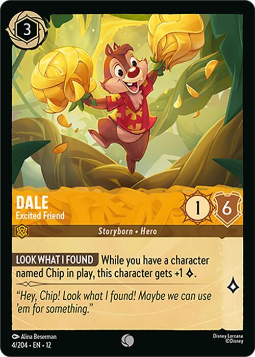 Dale - Excited Friend (Wilds Unknown)(12-4/204)(C)