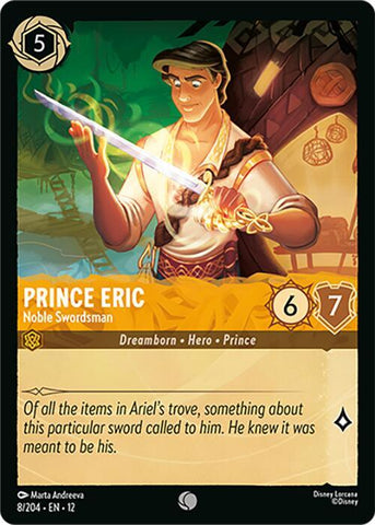 Prince Eric - Noble Swordsman (Wilds Unknown)(12-8/204)(C)