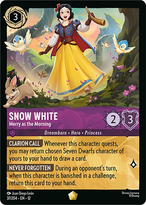 Snow White - Merry as the Morning (Wilds Unknown)(12-37/204)(L)