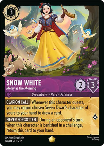Snow White - Merry as the Morning (Wilds Unknown)(12-37/204)(L)