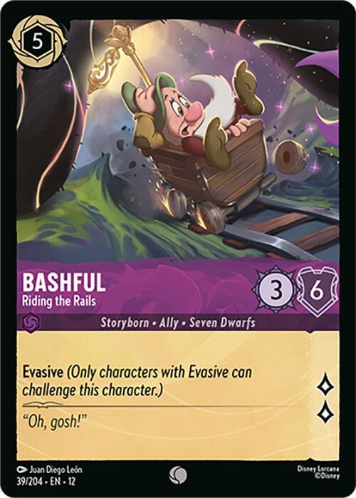 Bashful - Riding the Rails (Wilds Unknown)(12-39/204)(C)