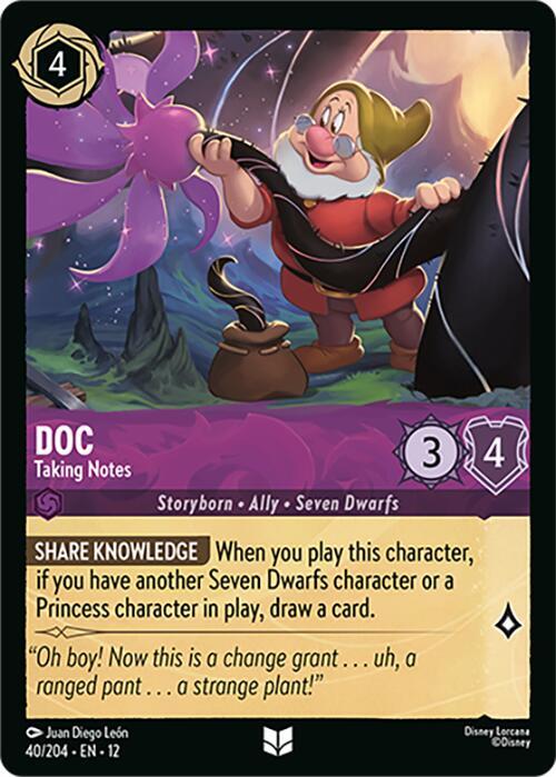 Doc - Taking Notes (Wilds Unknown)(12-40/204)(UN)