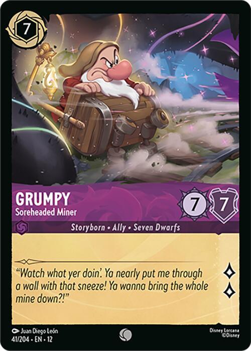 Grumpy - Soreheaded Miner (Wilds Unknown)(12-41/204)(C)
