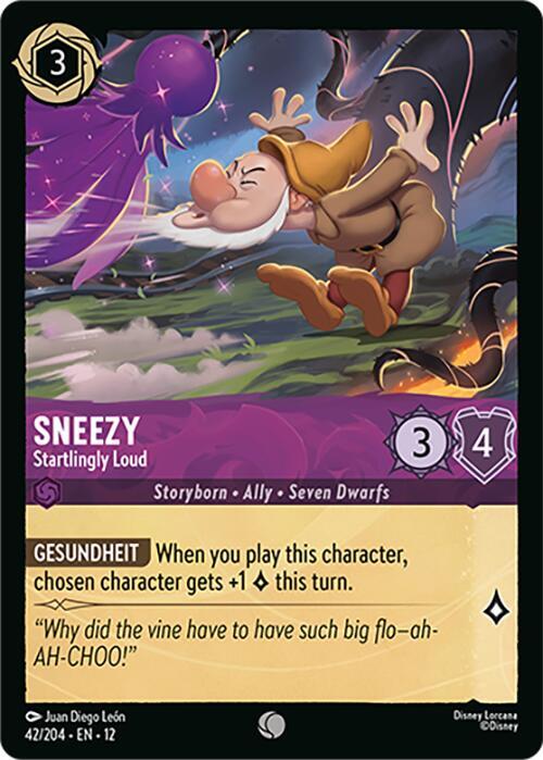 Sneezy - Startlingly Loud (Wilds Unknown)(12-42/204)(C)