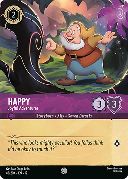 Happy - Joyful Adventurer (Foil)  [Cold Foil] (Wilds Unknown)(12-43/204)(C)