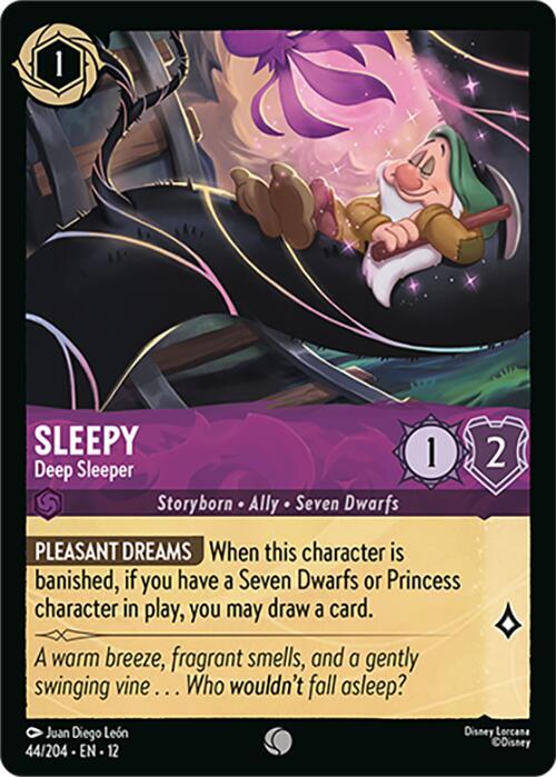 Sleepy - Deep Sleeper (Wilds Unknown)(12-44/204)(C)