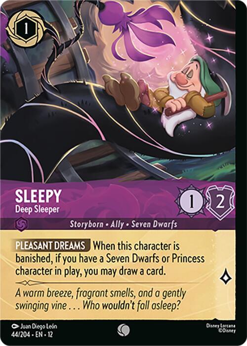 Sleepy - Deep Sleeper (Foil)  [Cold Foil] (Wilds Unknown)(12-44/204)(C)