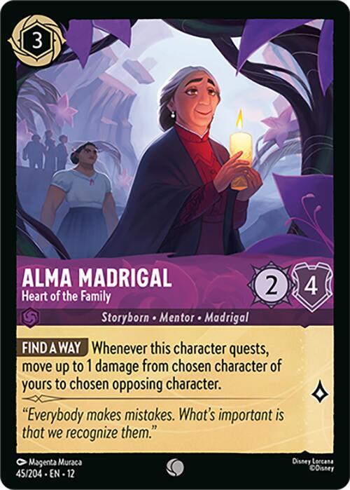 Alma Madrigal - Heart of the Family  [Cold Foil] (Wilds Unknown)(12-45/204)(C)
