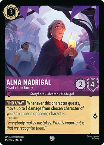 Alma Madrigal - Heart of the Family  [Cold Foil] (Wilds Unknown)(12-45/204)(C)