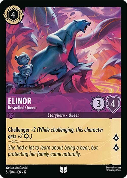 Elinor - Bespelled Queen (Wilds Unknown)(12-51/204)(UN)