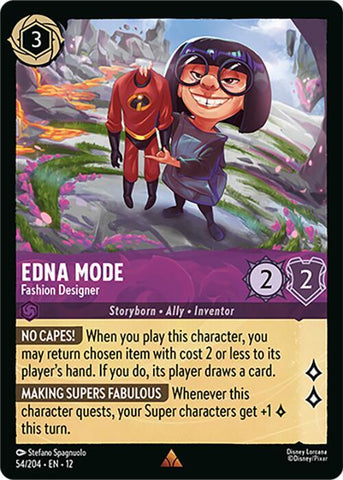 Edna Mode - Fashion Designer (Wilds Unknown)(12-54/204)(R)