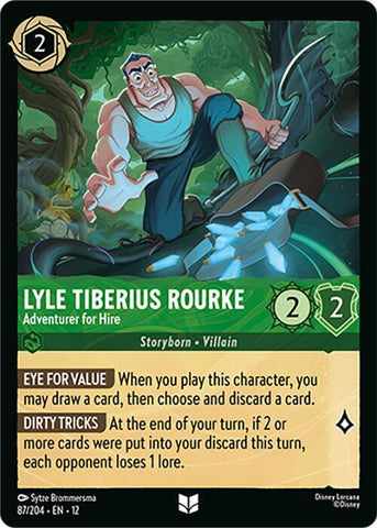 Lyle Tiberius Rourke - Adventurer for Hire (Wilds Unknown)(12-87/204)(UN)