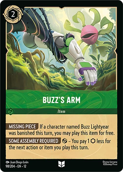 Buzz's Arm  [Cold Foil] (Wilds Unknown)(12-98/204)(UN)