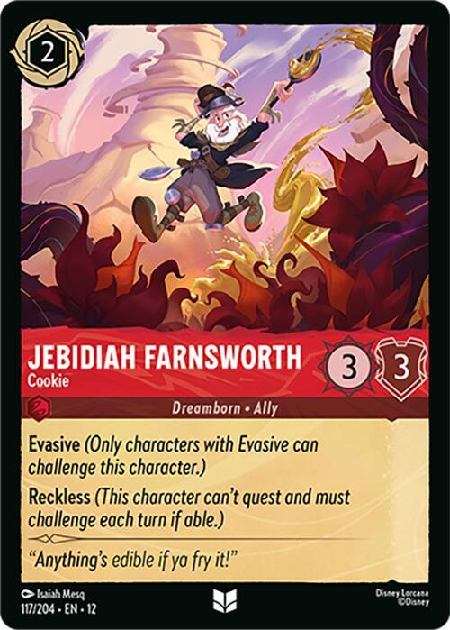 Jebidiah Farnsworth - Cookie  [Cold Foil] (Wilds Unknown)(12-117/204)(UN)