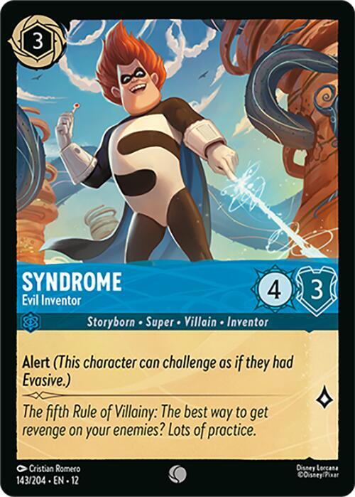 Syndrome - Evil Inventor (Wilds Unknown)(12-143/204)(C)