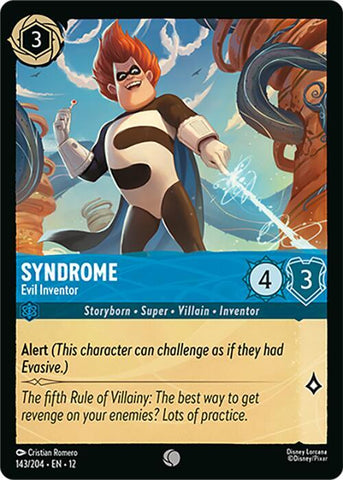 Syndrome - Evil Inventor (Wilds Unknown)(12-143/204)(C)