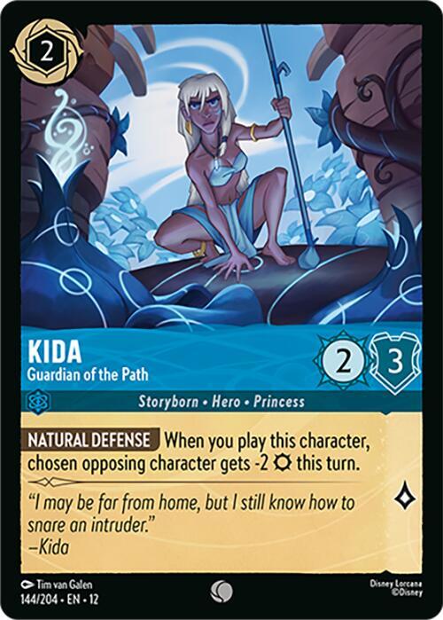 Kida - Guardian of the Path  [Cold Foil] (Wilds Unknown)(12-144/204)(C)