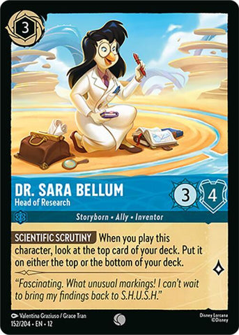 Dr. Sara Bellum - Head of Research (Wilds Unknown)(12-152/204)(C)