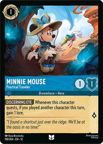 Minnie Mouse - Practical Traveler (Wilds Unknown)(12-159/204)(UN)