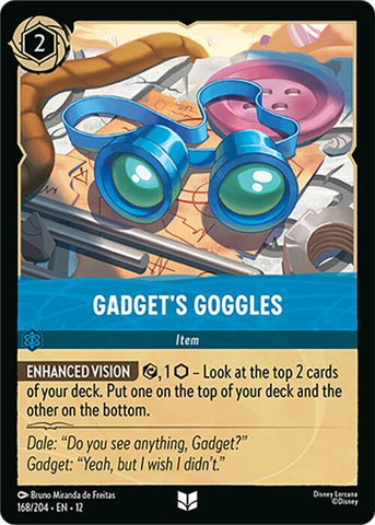 Gadget's Goggles  [Cold Foil] (Wilds Unknown)(12-168/204)(UN)