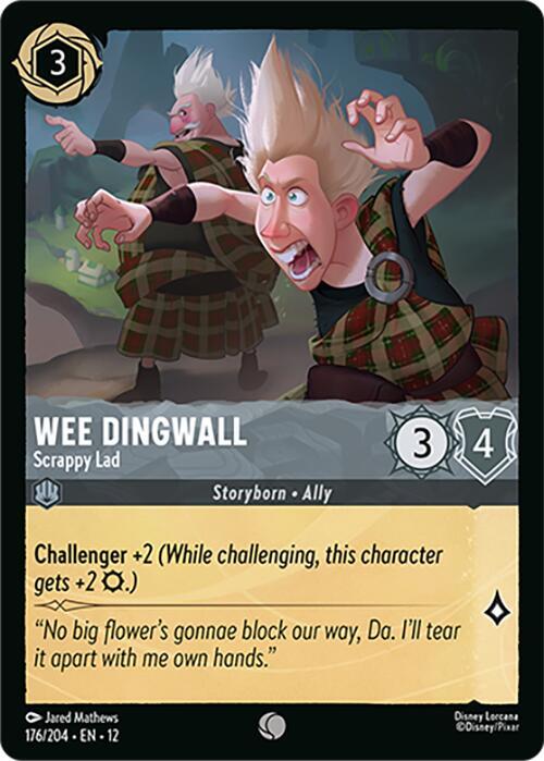 Wee Dingwall - Scrappy Lad (Wilds Unknown)(12-176/204)(C)