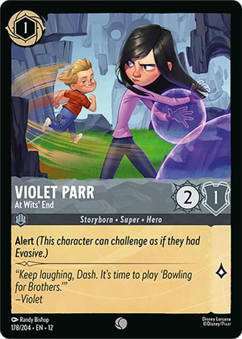 Violet Parr - At Wits' End (Wilds Unknown)(12-178/204)(C)