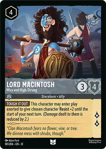 Lord Macintosh - Wiry and High-Strung (Wilds Unknown)(12-181/204)(UN)