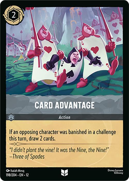 Card Advantage (Wilds Unknown)(12-198/204)(UN)
