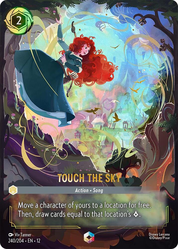Touch the Sky (Enchanted)  [Holofoil] (Wilds Unknown)(12-240/204)(EN)