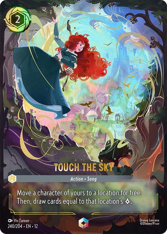 Touch the Sky (Enchanted)  [Holofoil] (Wilds Unknown)(12-240/204)(EN)