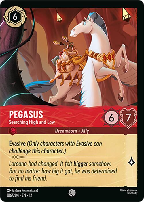 Pegasus - Searching High and Low (Foil)  [Cold Foil] (Wilds Unknown)(12-106/204)(C)
