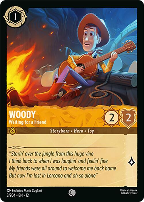 Woody - Waiting for a Friend  [Cold Foil] (Wilds Unknown)(12-3/204)(C)