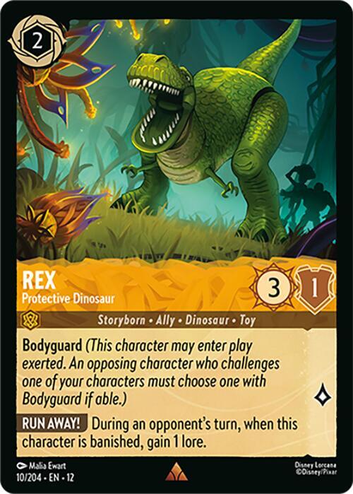 Rex - Protective Dinosaur (Wilds Unknown)(12-10/204)(R)