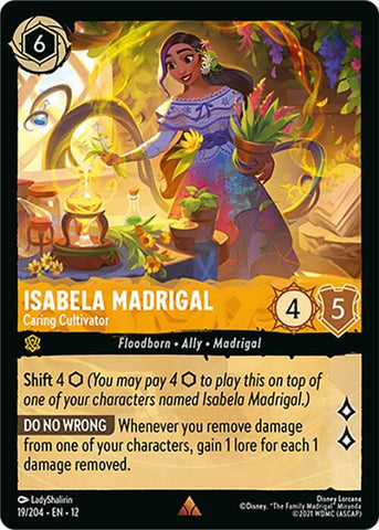 Isabela Madrigal - Caring Cultivator  [Cold Foil] (Wilds Unknown)(12-19/204)(R)