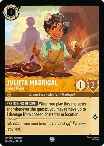 Julieta Madrigal - Caring Baker  [Cold Foil] (Wilds Unknown)(12-24/204)(C)
