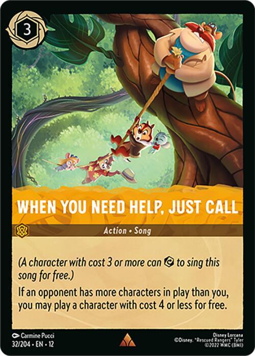 When You Need Help, Just Call  [Cold Foil] (Wilds Unknown)(12-32/204)(R)