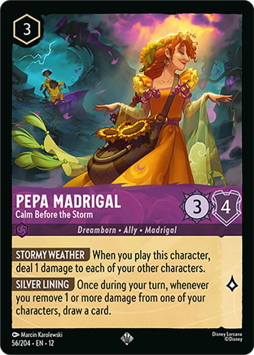 Pepa Madrigal - Calm Before the Storm (Wilds Unknown)(12-56/204)(SR)