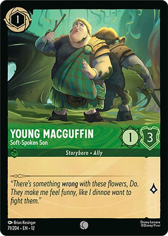 Young MacGuffin - Soft-Spoken Son  [Cold Foil] (Wilds Unknown)(12-71/204)(C)