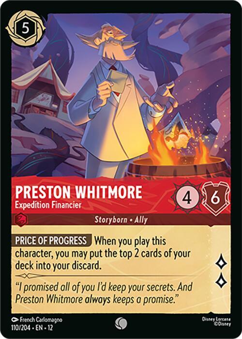 Preston Whitmore - Expedition Financier (Wilds Unknown)(12-110/204)(C)